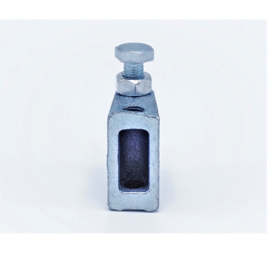 beam clamp for fixing M8 threaded rods to steel profiles