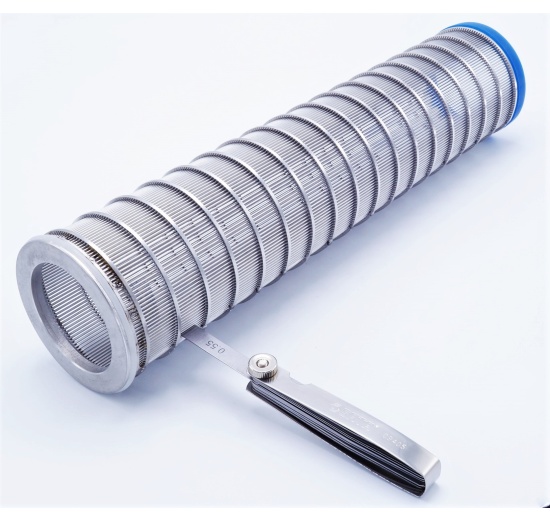 Filtration slotted sieve 0,5 mm for filter DN65