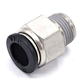 Union Pneumatic Fittings, Male Thread