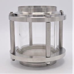 Straight Sight Glass, welded S-S, typ B | DN100 (104x2mm)