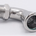 stainless steel Elbow 90°, Press Fittings, F/external thread 18 mm_1/2"