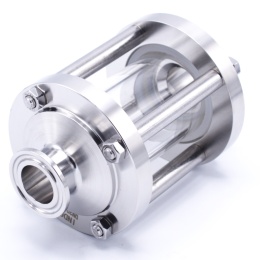 Straight sight glass, CLAMP C-C DN20 (clamp collar 34mm)