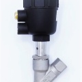 Pneumatically-operated Valves, Angle Seat - 45°°, G-thread, Seal PPL