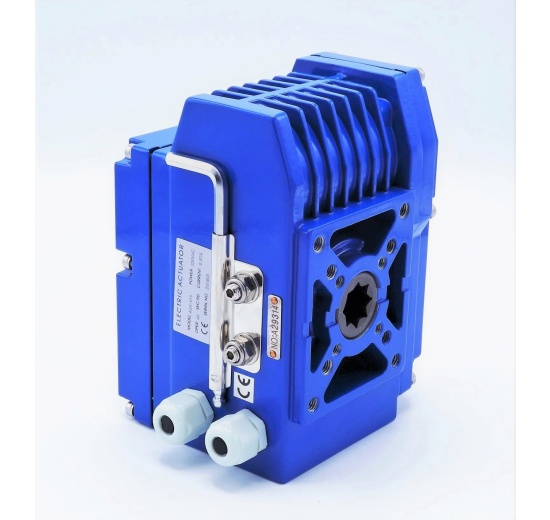 single-turn electric servo motor with terminal block connection