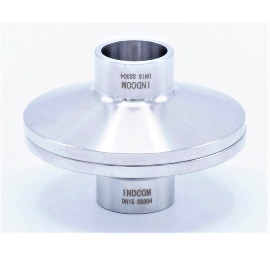 tri-Clamp Welded Ferrule DN15, collar 50.5