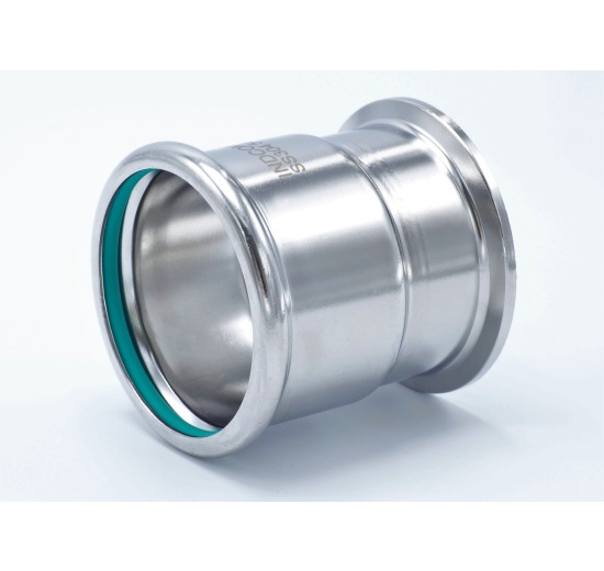 Reduction/CLAMP DIN 32676, 54 mm_CLAMP collar 64 mm