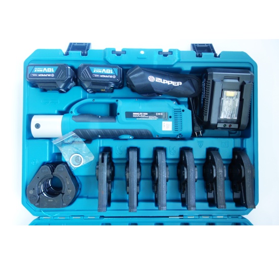 Pipe Pressing Tool (7 jaws) Zupper Pz-1550 set for press fittings