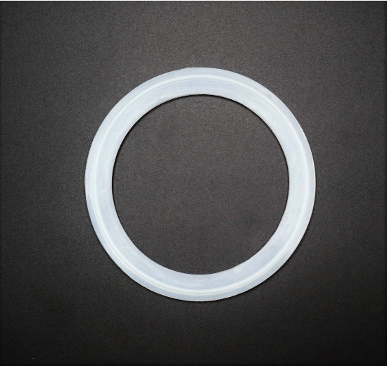 VMQ clamp těsnění, DN 80, talířek 106 mm