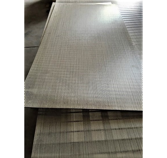 Stainless steel slotted sieve plate