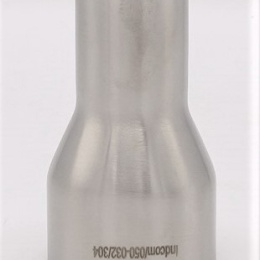 Concentric reducer, welding, long DN 50/32, stainless steel