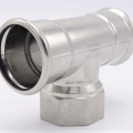stainless steel T Piece, Press Fittings F/F(internal thread) /F 54_2"_54