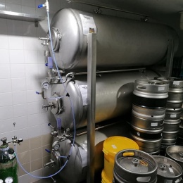Horizontal BBTs (Bright Beer Tanks)