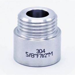Stainless steel Threaded Reducer M/F | 5/8"x1/2"