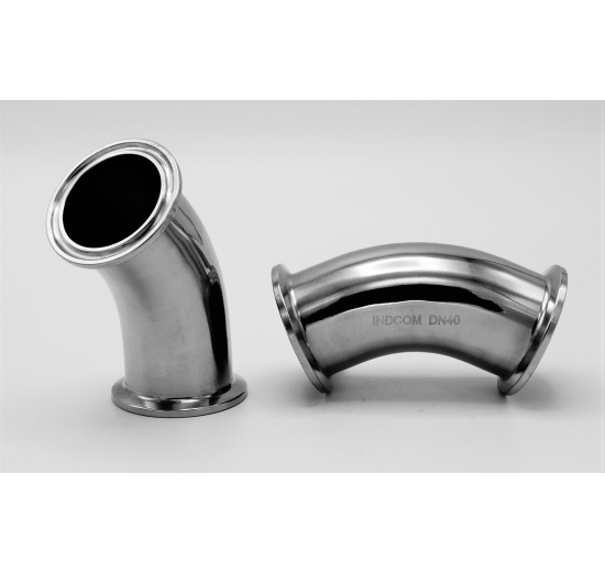 Elbow Clamp 45°| DN40 (40x1,5mm, Clamp Collar 50,5mm)