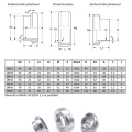 Závitové hrdlo přivařovací DIN 11851 | DN40 (40mm/1.5mm)