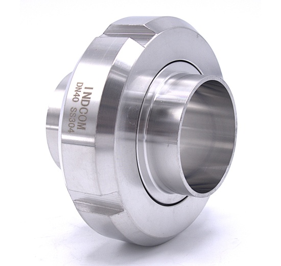 Stainless Steel Welded Union According to the Standard DIN11851 | DN40