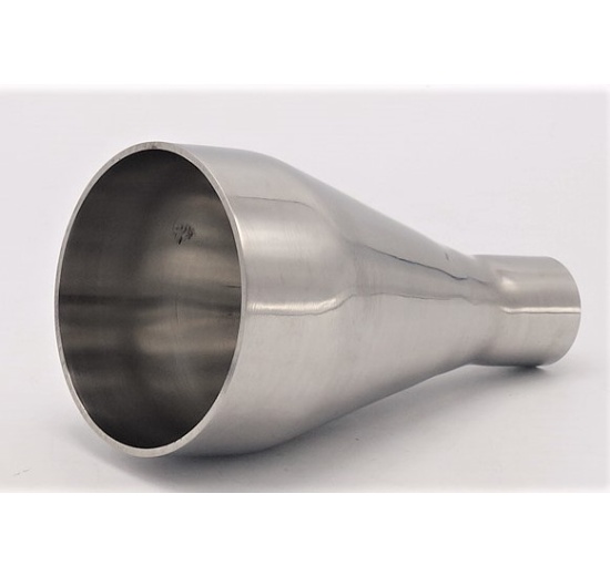 Concentric reducer, welding, long DN 65/25, stainless steel fittings