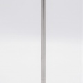 All-stainless steel bimetal thermometer with immersion shaft in well