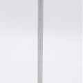 All-stainless steel bimetal thermometer with immersion shaft in well