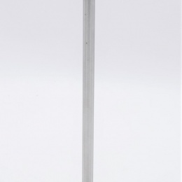 All-stainless steel bimetal thermometer with immersion shaft in well