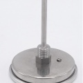 All-stainless steel bimetal thermometer with immersion shaft, threaded | 0-100 ℃ (1/2”) 100 mm