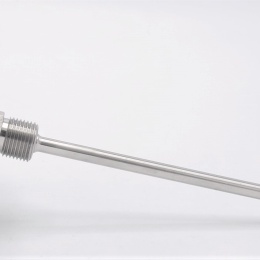 All-stainless steel bimetal thermometer with immersion shaft, threaded | -30/50℃ (1/2”) 200 mm