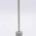 All-stainless steel thermometer, digital, solar