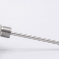 All-stainless steel thermometer, digital, solar