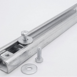 Anchor Foot Square Galvanized, Saddle Clamp