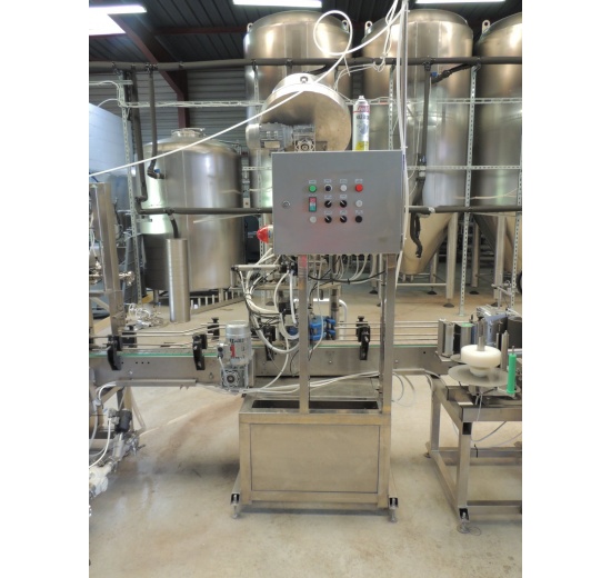 Automatic Filling, Capping, and Labeling Machine for beverages