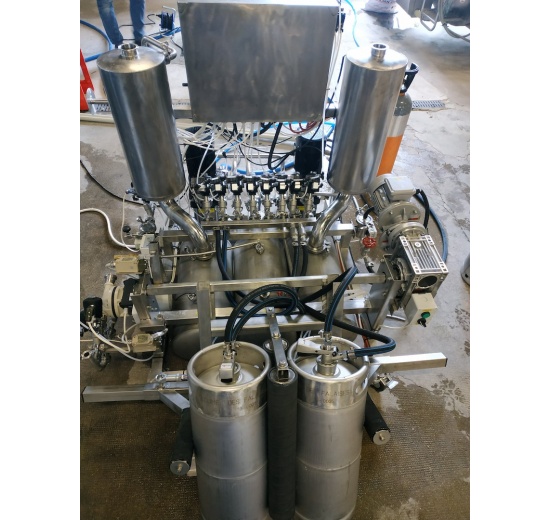 Automatic KEG Filling and Washing Machine for beer, cider and other beverages