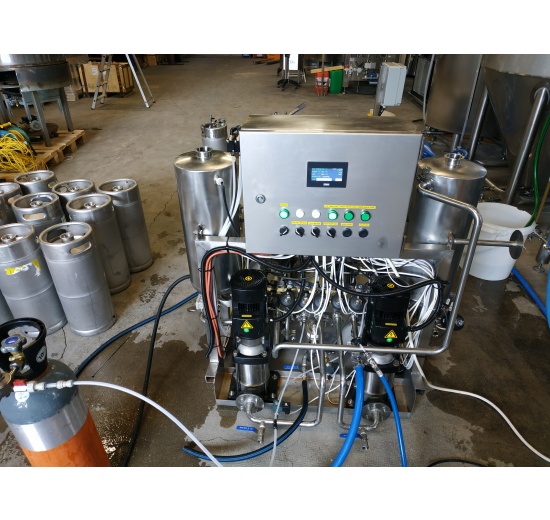 Automatic KEG Filling and Washing Machine for beverage production