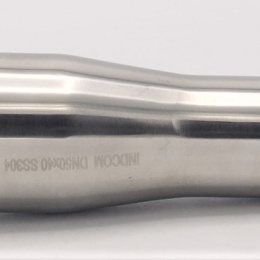 geschweißte Reduzierung, lang DN 50/40, edelstahl