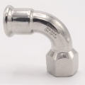 Elbow 90°, Press Fittings F/internal thread 18 mm_1/2"