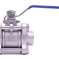 Stainless steel ball valve with full bore, three pieced, welded | DN20 (27x4mm)