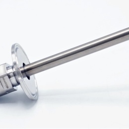 teploměrová jímka 150 mm (1/2") s clampovým límečkem 50.5 mm