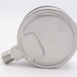 Stainless steel pressure gauges - the bottom (radial) connection, dial 100 mm | -1/ 1.5 bar (1/2")