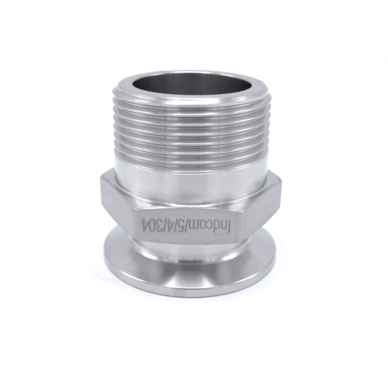 CLAMP Threaded Adapter, Outer Thread (nipl) Food and Beverage processing Humpolec