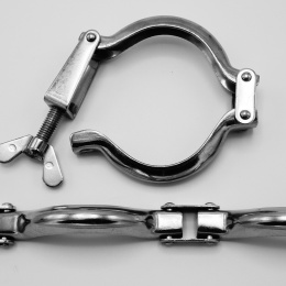 stainless steel Duty CLAMP II. DN50, for non pressure system