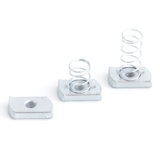 Sliding nut M8 galvanized without spring