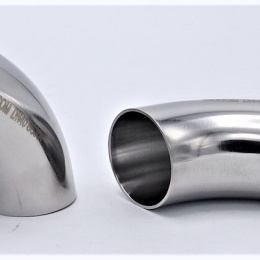 Welded elbow 90° DIN DN40 (40x1,5mm), stainless steel