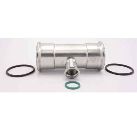 T Piece, Press Fittings, reduced F/F/F 54_22_54