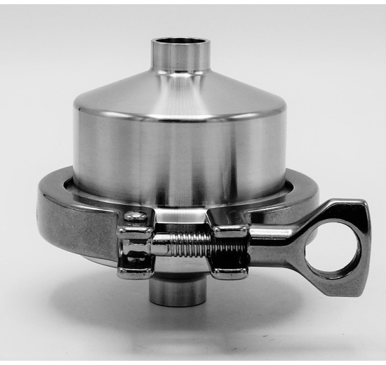 Sanitary stainless steel check valve, welded type, DN15