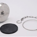 Union Blank Nut Standard SMS DN51, stainless steel sanitary fitting
