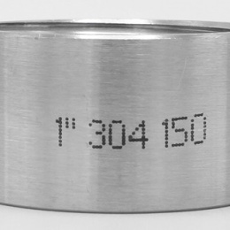 Female Threaded Reducer, short type 334, thread 1"  stainless steel