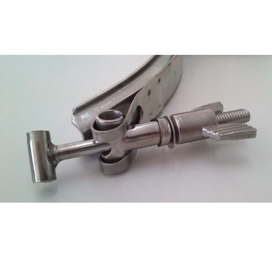Duty CLAMP II. DN250, stainless steel, for no-pressure system