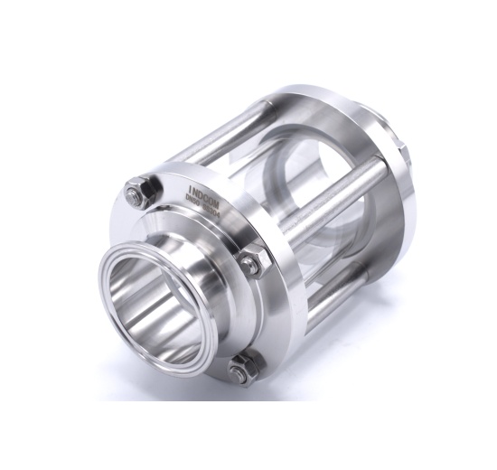 Straight sight glass, Clamp C-C, short