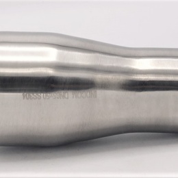 Concentric reducer, welding S-S, long DN 65/50, stainless steel components