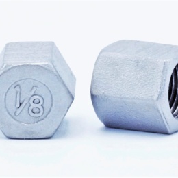 nerezové zátky (víčka), typ 326, vnitřní válcový závit 1/8" (DN6)