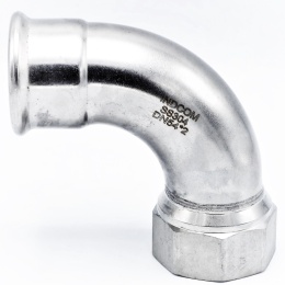 Elbow 90°, Press Fittings / internal thread